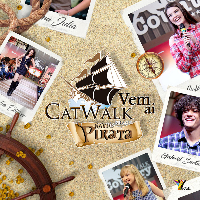 Catwalk Brasil - Navio Pirata | Agência de Modelo | Agência para Crianças
