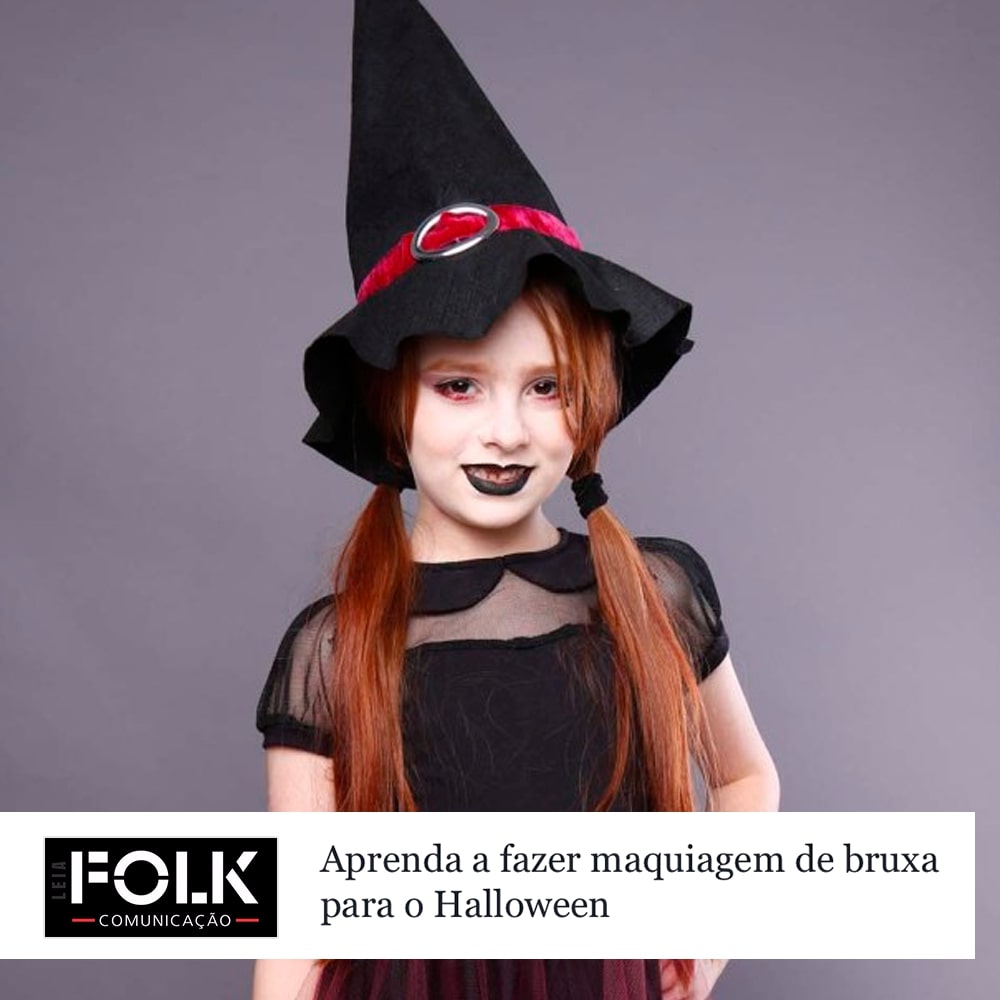 Agência de Modelo | Tutorial | Halloween | Maquiagem de Bruxa | Max Fama
