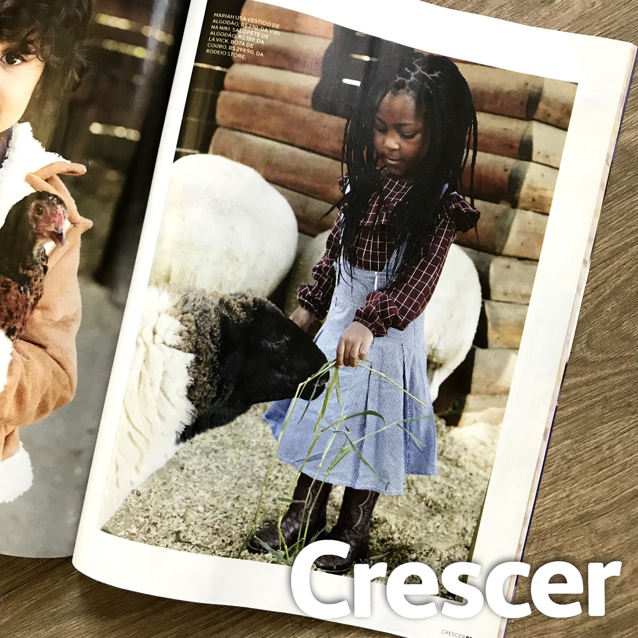 Revista Crescer | Junho | Agência De Modelo | Agência De Modelos Max Fama