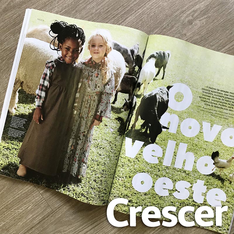 Revista Crescer | Junho | Agência De Modelo | Agência De Modelos Max Fama