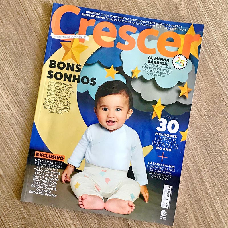 Revista Crescer | Junho | Agência De Modelo | Agência De Modelos Max Fama