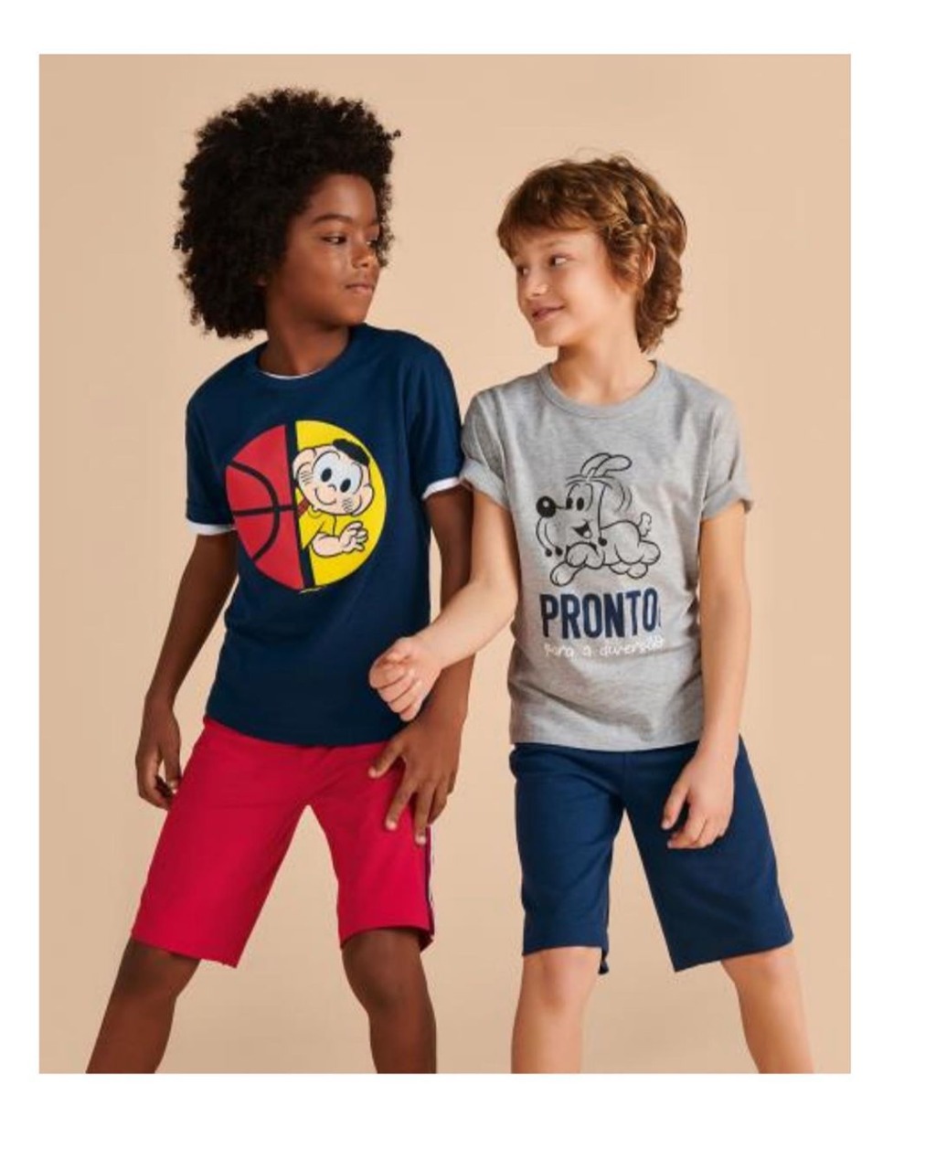 Agência de modelo na Campanha Hering Kids