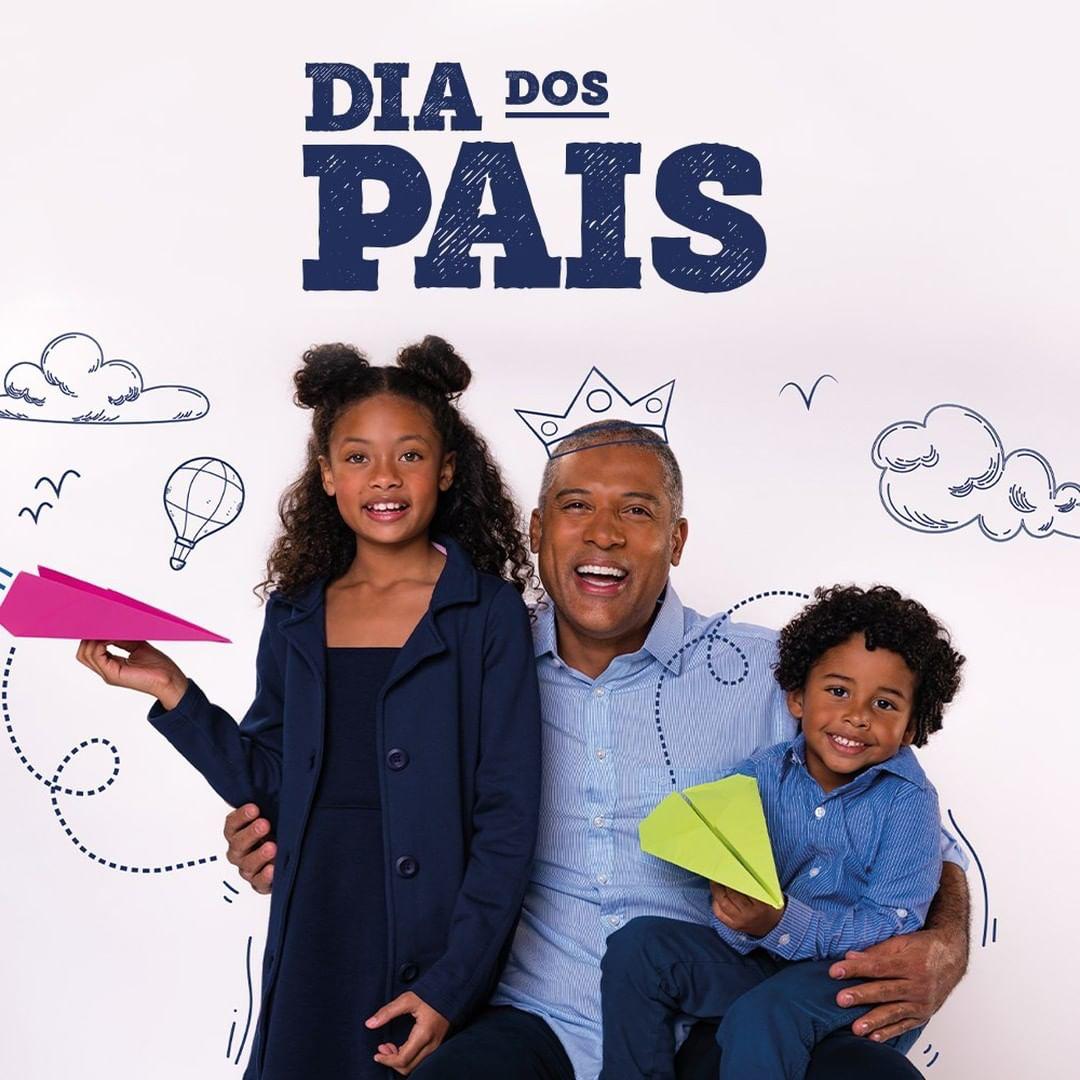 Casting da agencia Max fama participam de campanha de dia dos pais