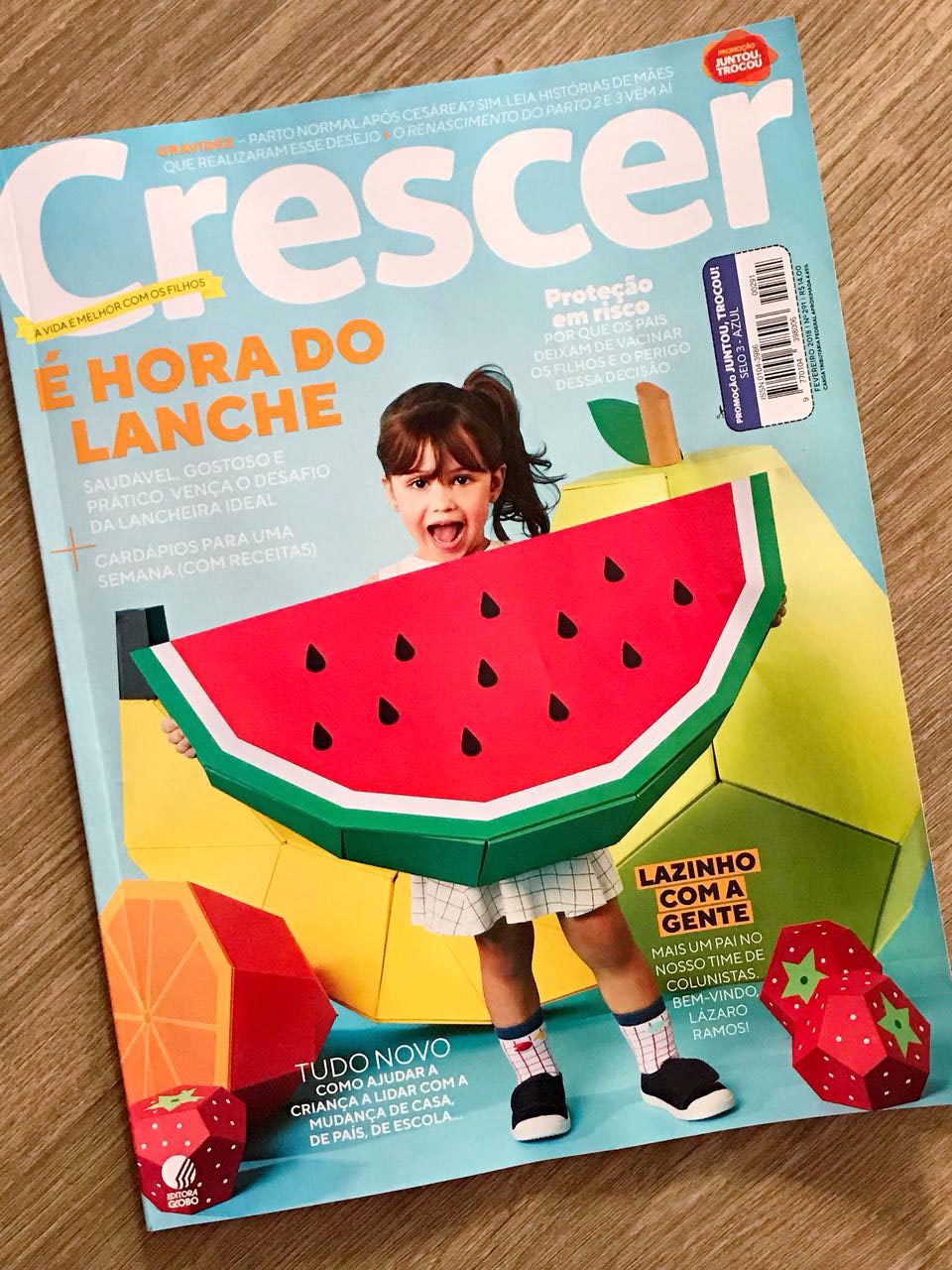 Revista Crescer | Fevereiro | Agência de Modelo Infantil
