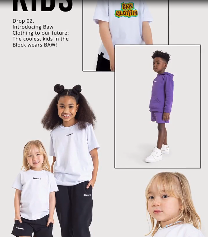 Editorial Baw Clothing | Agência de Modelos Infantil