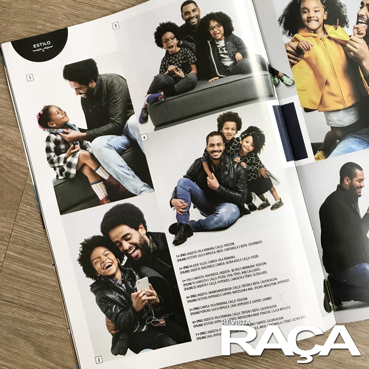 Revista Raça | Julho | Agência de Modelo | Agência de Modelos Max Fama