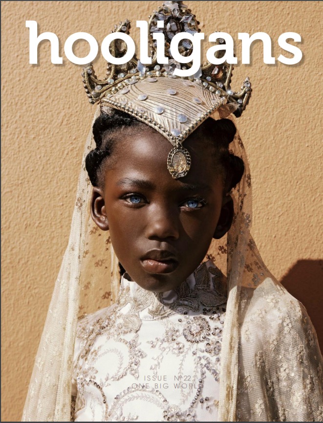 Brilhante participação da agência de modelos no Editorial da Hooligans Magazine